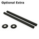 OE-SLEEVE-300-SB - Realm Straight TRV Satin Black Wheelhead & Lockshield OE-SLEEVE-300-SB - Realm Straight TRV Satin Black Wheelhead & Lockshield